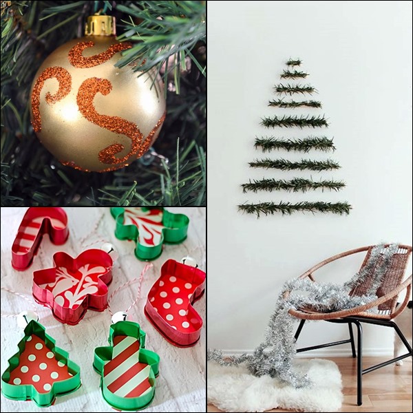 ideias de decoração de natal minimalista orgânico