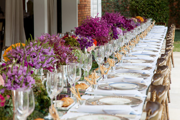estilos de decoração para festa de noivado