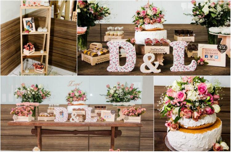 estilos de decoração para festa de noivado