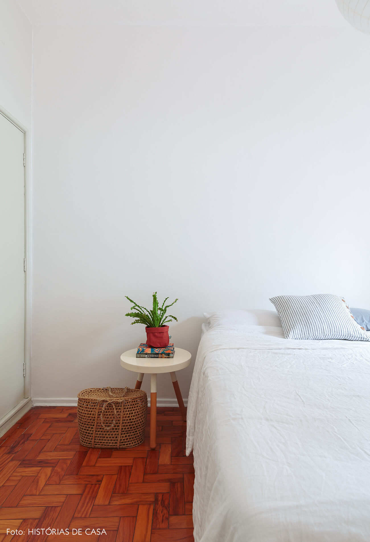 decoração de quarto branco