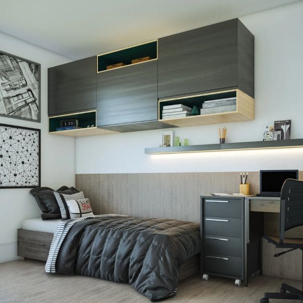 quanto custa decorar um quarto cinza