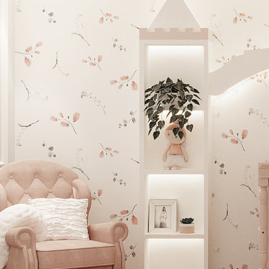 decoração de quarto com papel de parede