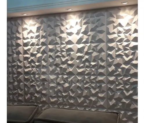 Cores de Tinta Ideais para Combinar com Placas 3D no Quarto