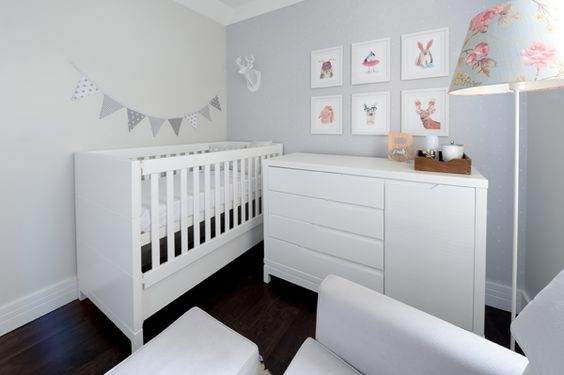 decoracao de quarto de bebe simples e barato