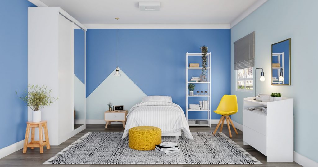 decoracao de quarto de solteiro masculino