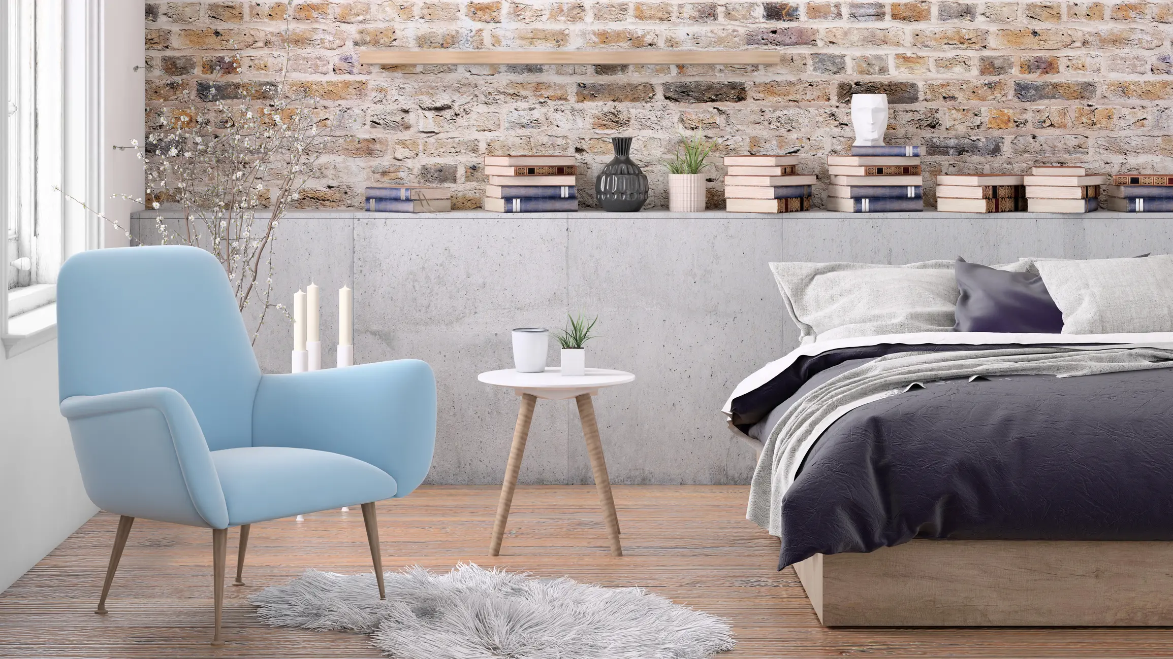 decoracao de quarto de solteiro masculino