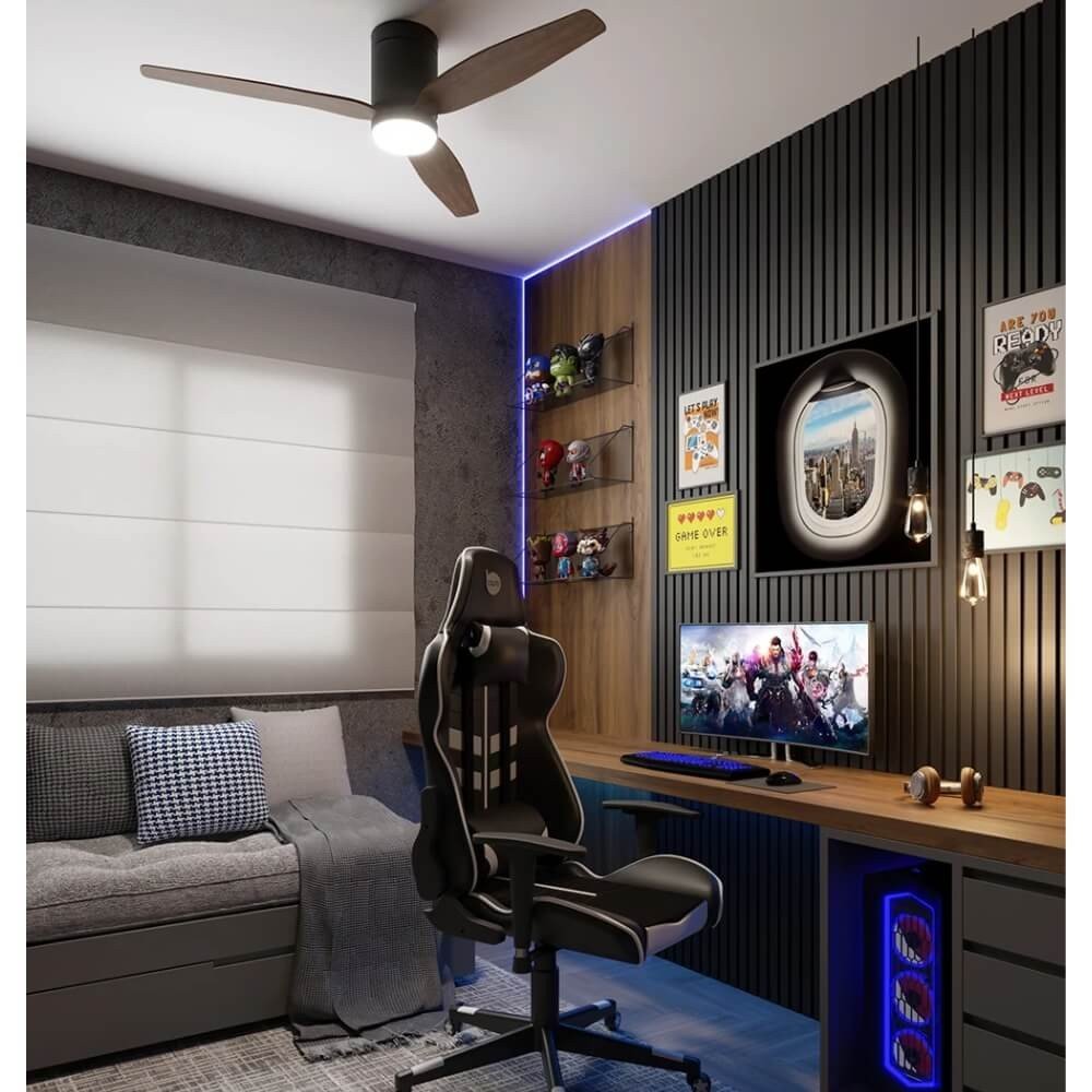 decoração de quarto gamer