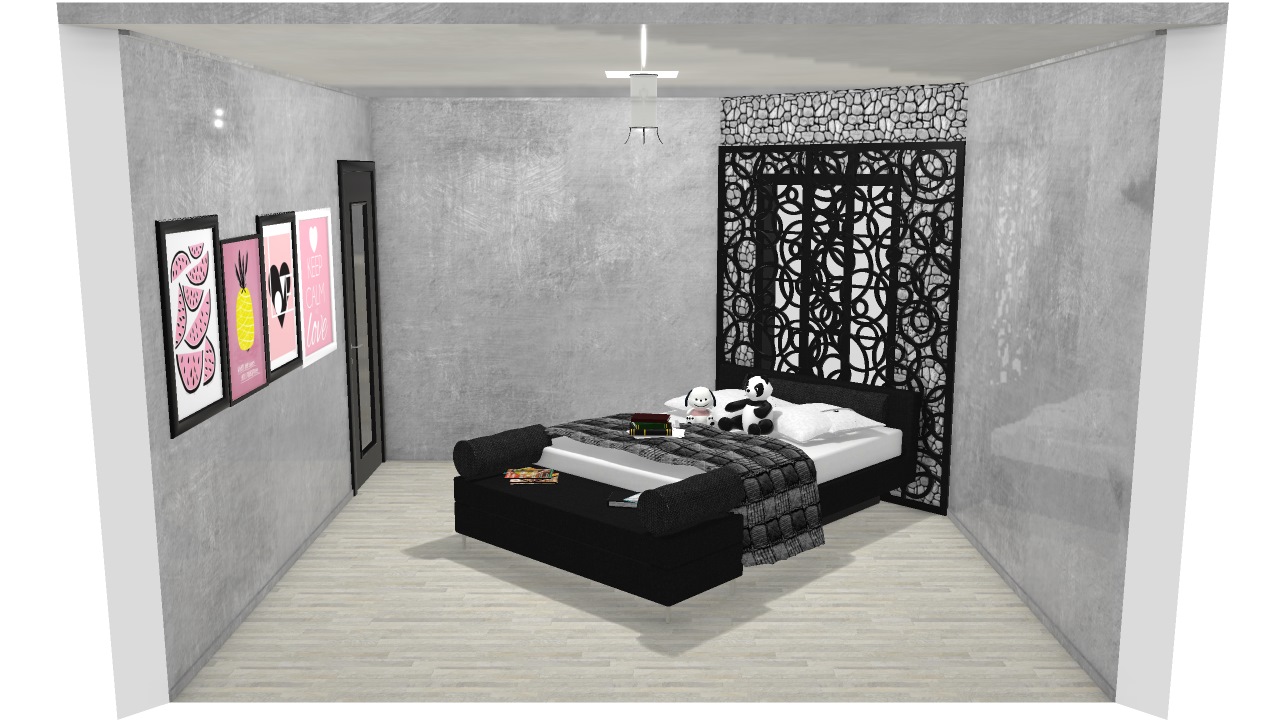 decoração de quarto gotico