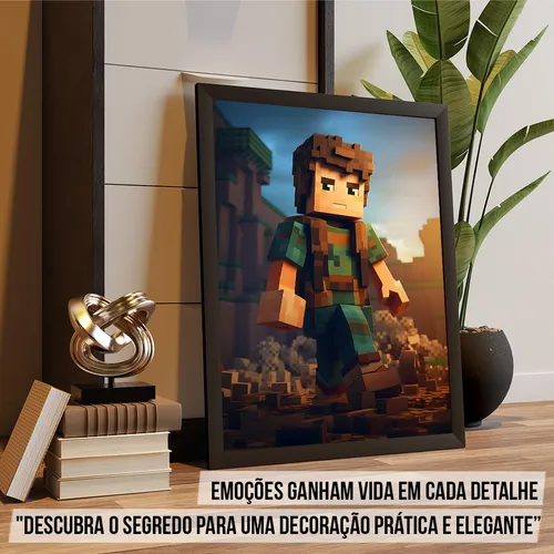 Além da Decoração: Criando um Espaço Gamer Funcional com o Tema Minecraft