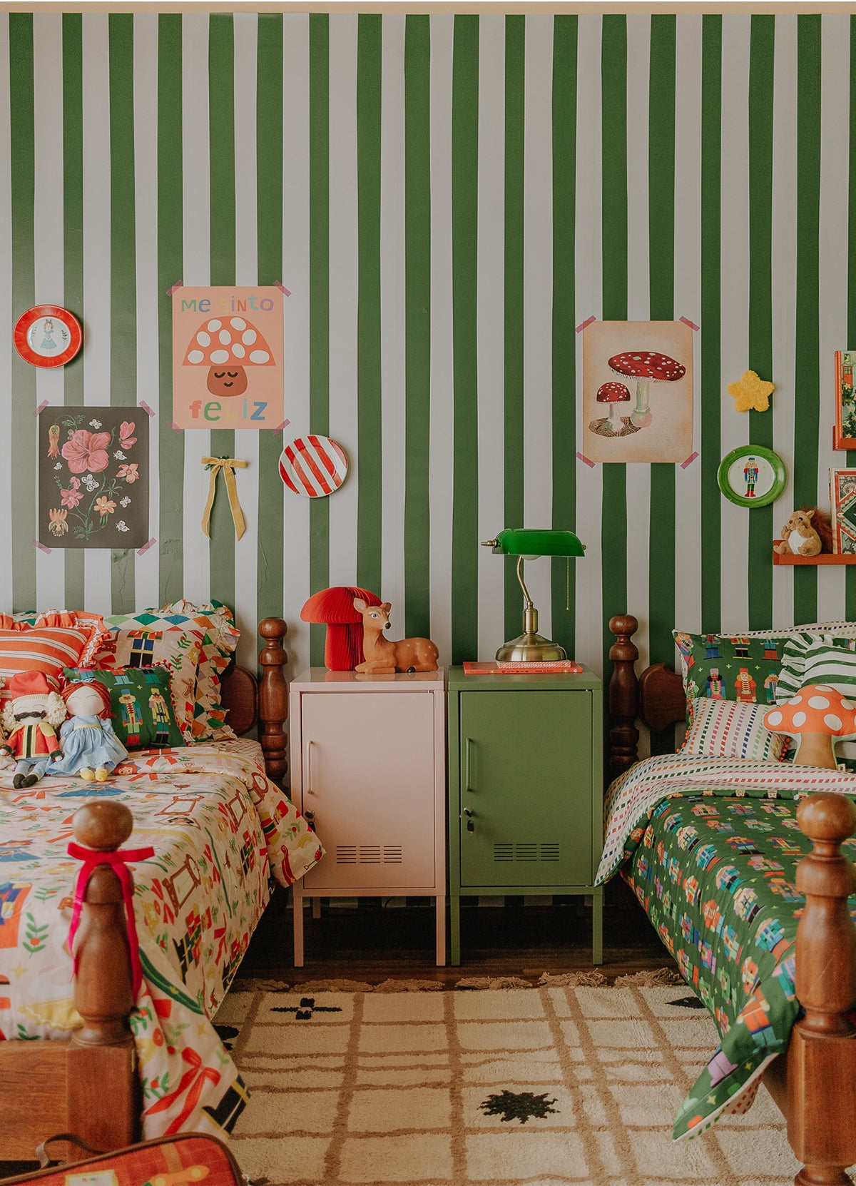 decoração de quarto papel de parede