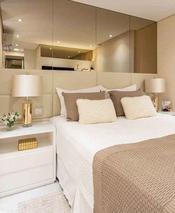 decoração de quarto pequeno casal