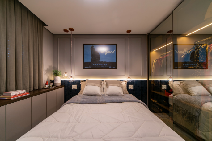 5 Móveis Essenciais para Otimizar Quarto de Casal Pequeno