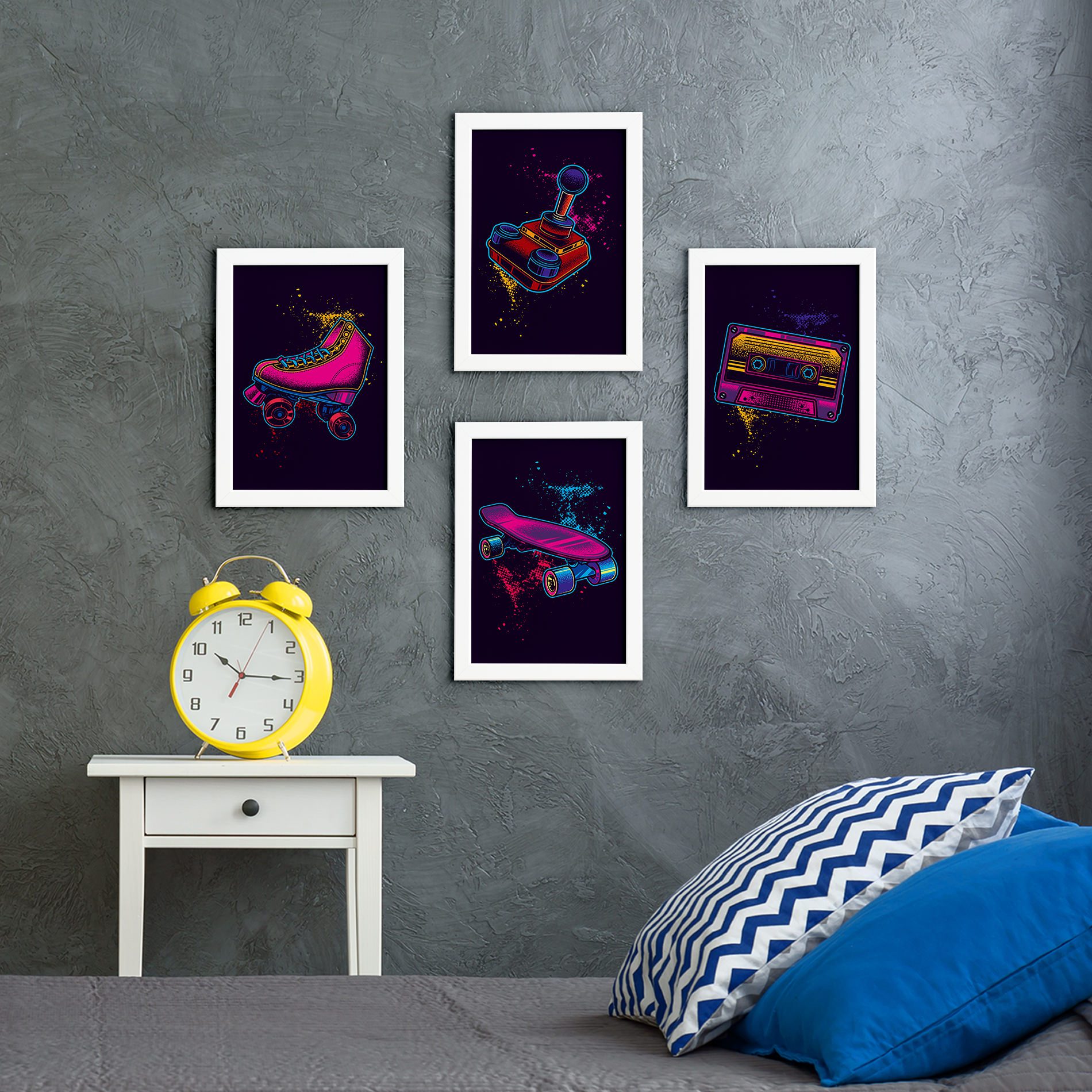 Onde encontrar os melhores kits de quadros temáticos para seu quarto