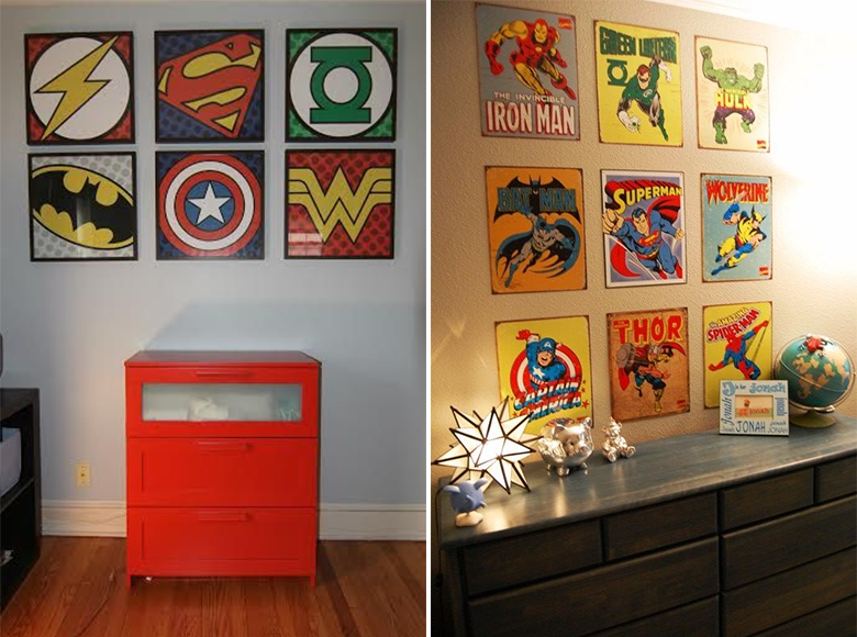 Onde encontrar os melhores kits de quadros temáticos para seu quarto