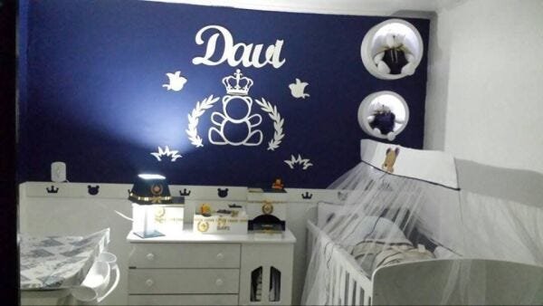 Paleta de Cores Alternativas para a Decoração Urso Príncipe