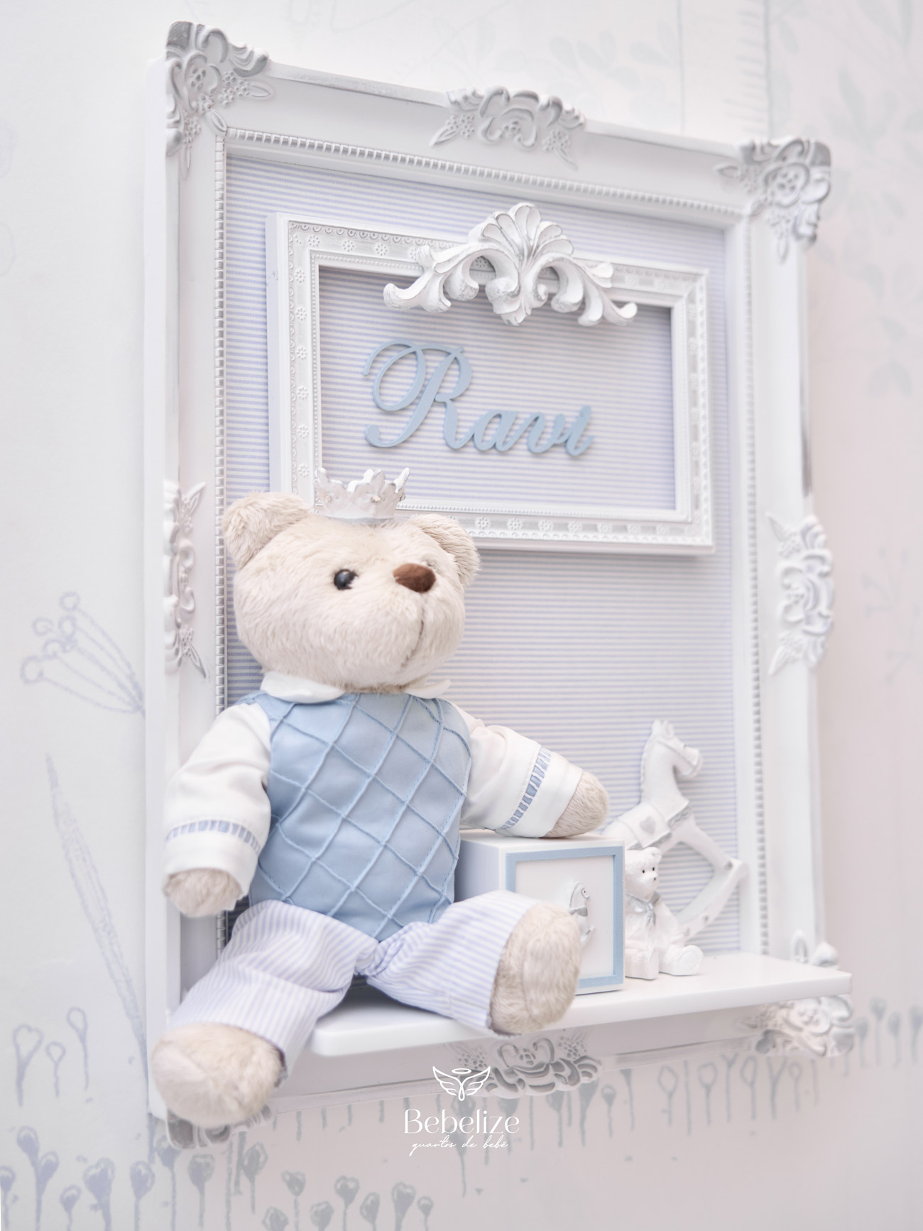 Como criar um Quarto de Bebê Urso Príncipe dos Sonhos