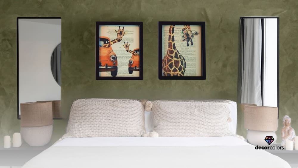 O Poder dos Metais Dourados e Latão na Decoração Verde Oliva