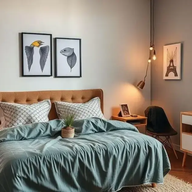 Como Criar um Quarto Vintage Moderno: Dicas para Misturar o Antigo e o Novo