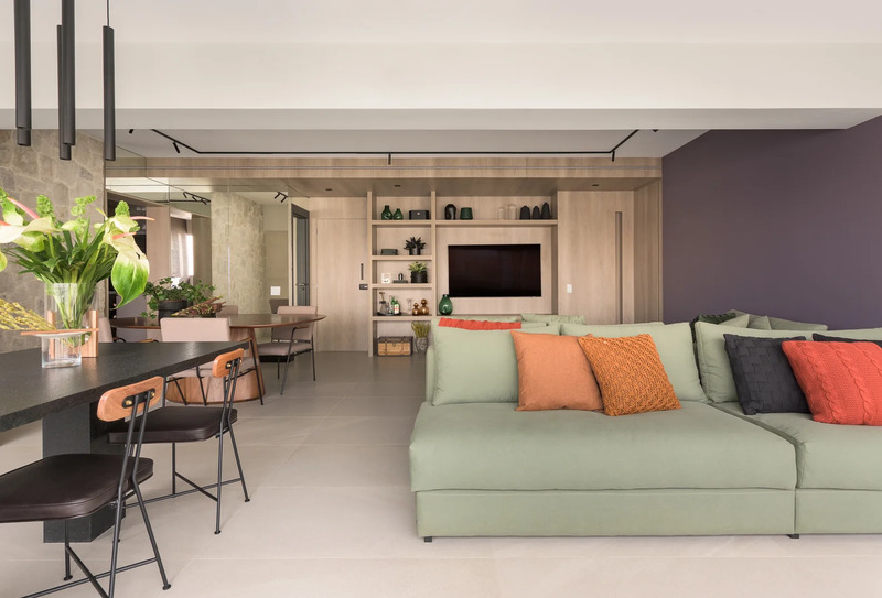 Cores Quentes vs. Cores Frias: Qual Escolher para Sua Sala?