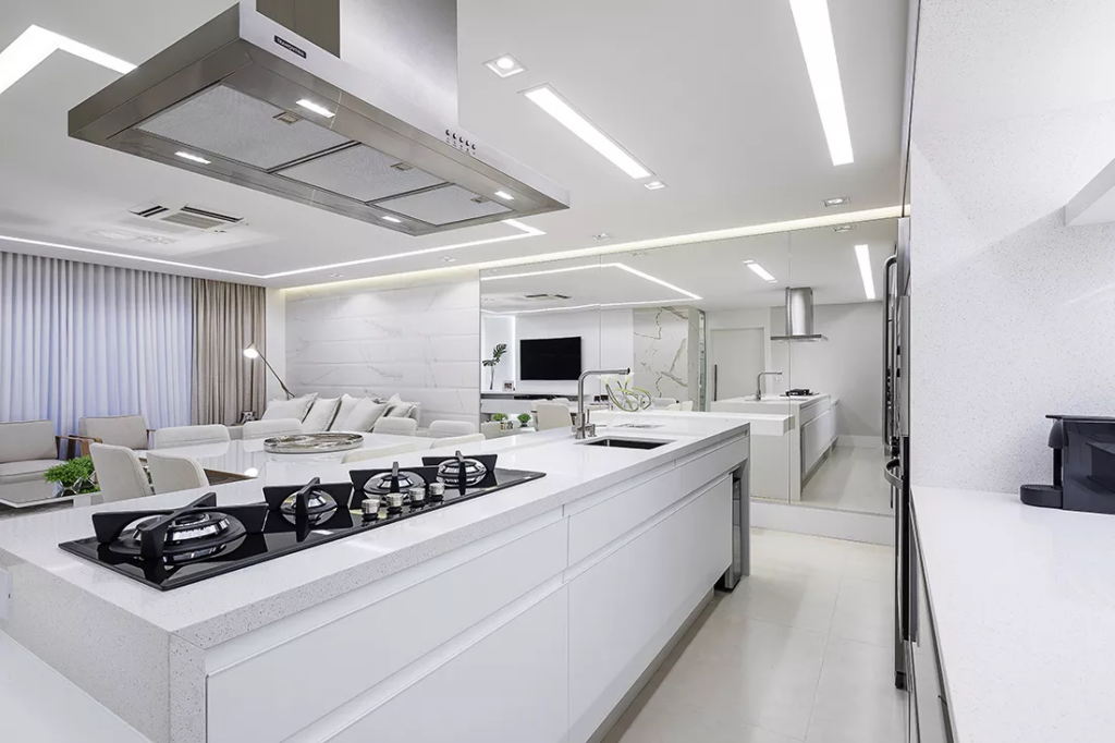 erros comuns ao integrar sala e cozinha