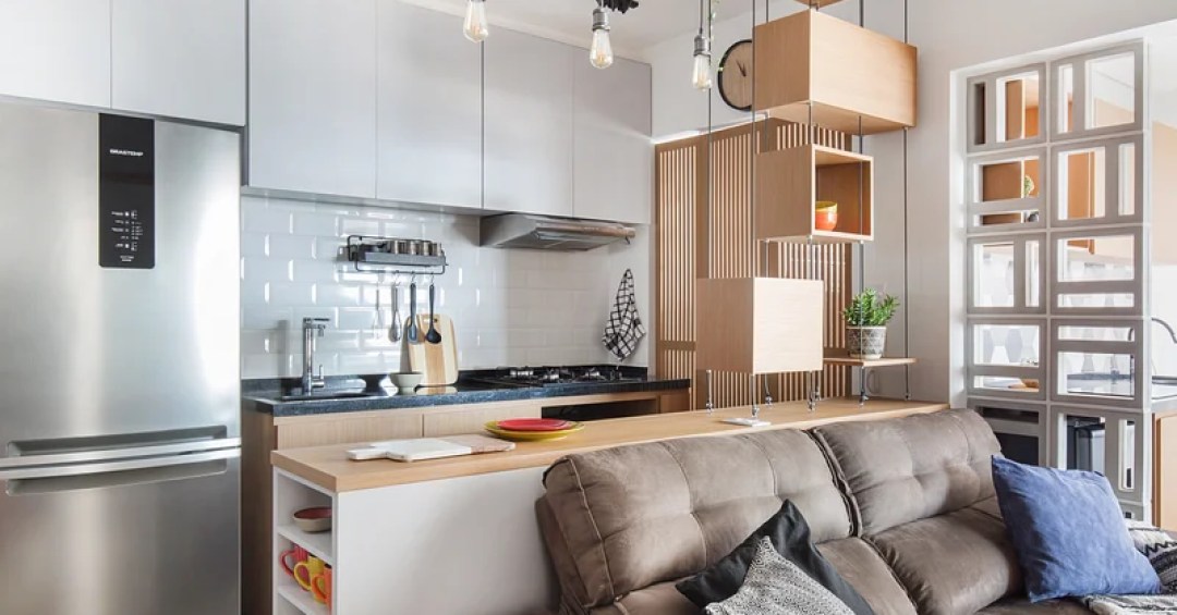 sala e cozinha integrada vs separada qual a melhor