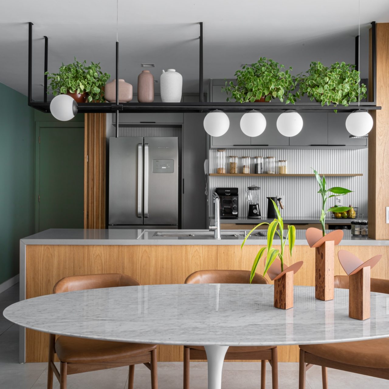 erros comuns ao integrar sala e cozinha