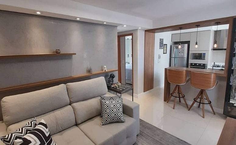 sala e cozinha integrada vs separada qual a melhor