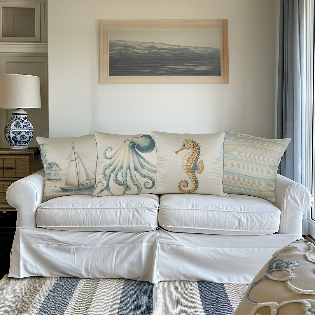 Guia Completo: Como Aplicar o Estilo Coastal na Sua Sala de Estar