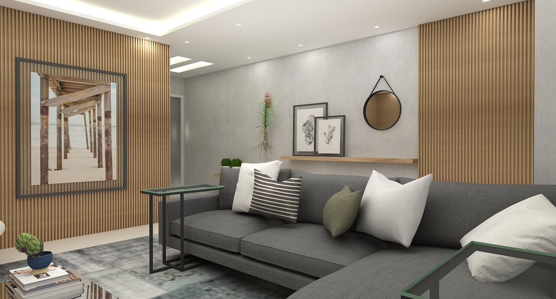 Guia completo de cores para combinar com sofá cinza