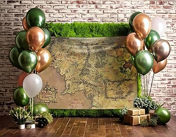 ideias de decoração sala temática senhor dos anéis