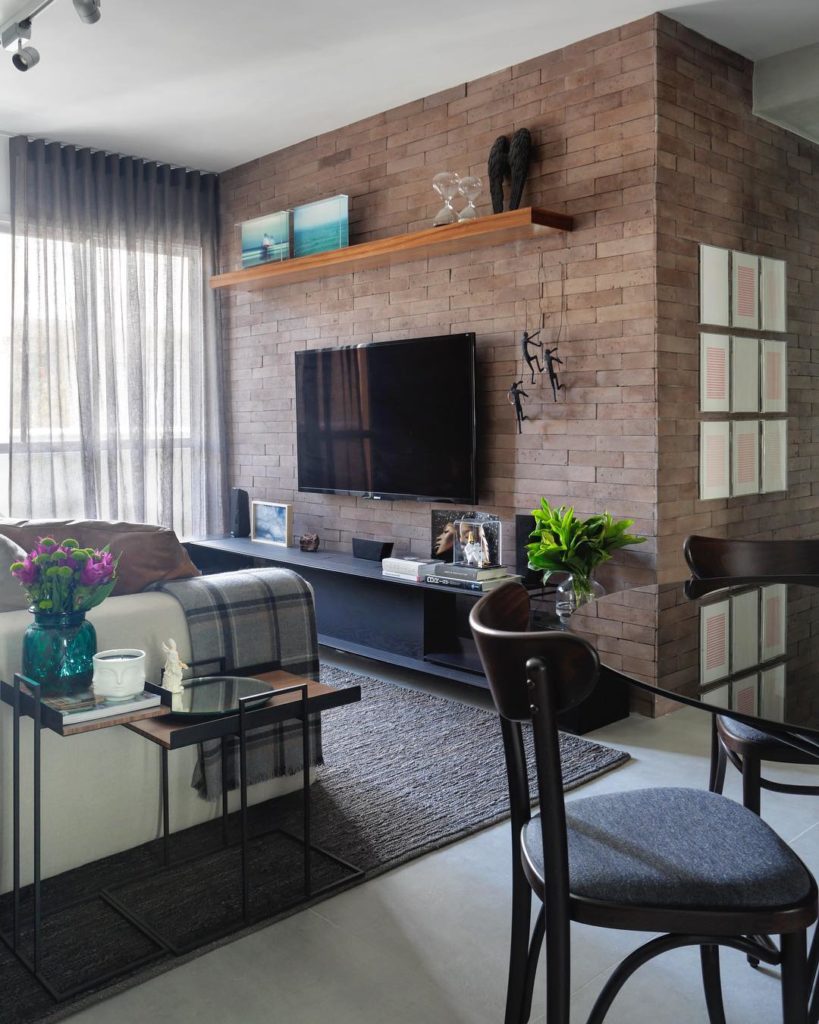 7 ideias para usar preto na sala sem sobrecarregar