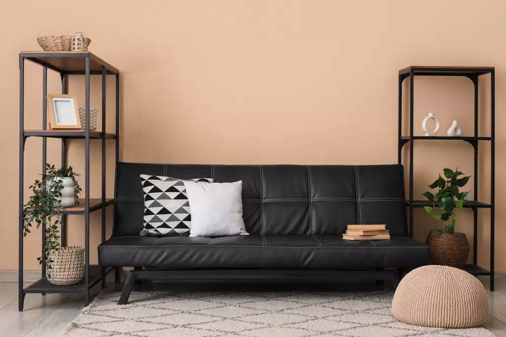 custo para decorar sala com toques de preto