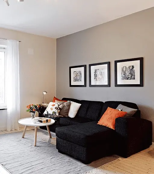 preto fosco versus preto brilhante na decoracao da sala