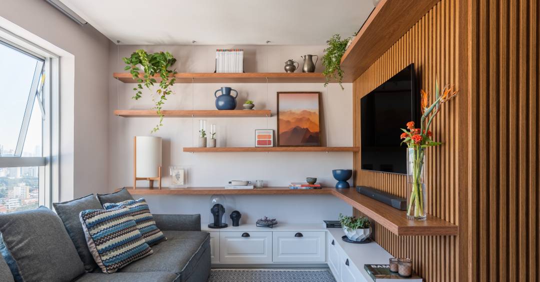ideias de decoração sala de estar pequena e moderna