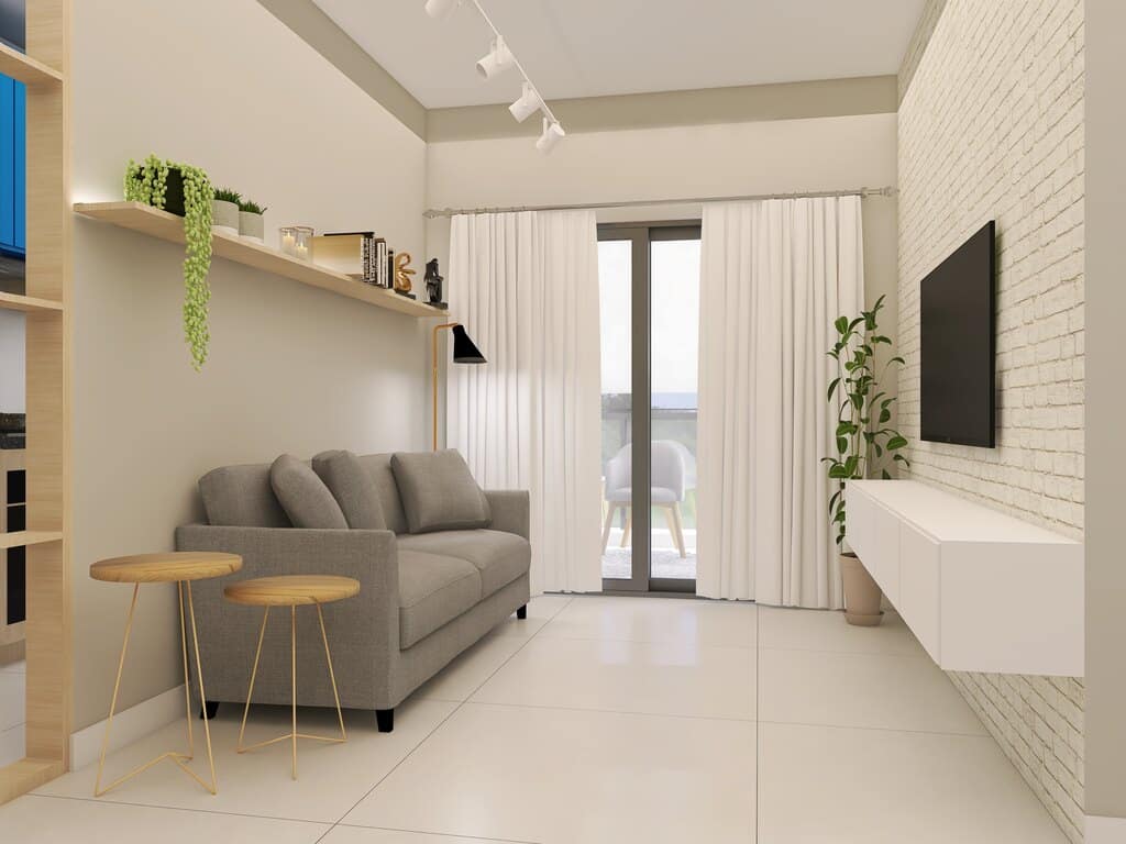 ideias de decoração sala de estar pequena e moderna