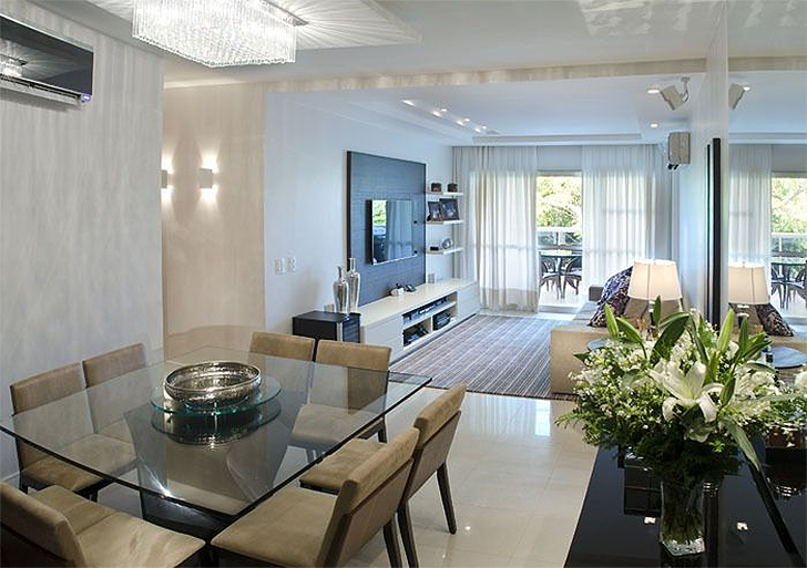 Grandes Ideias: Decorando Salas de Estar e Jantar Integradas