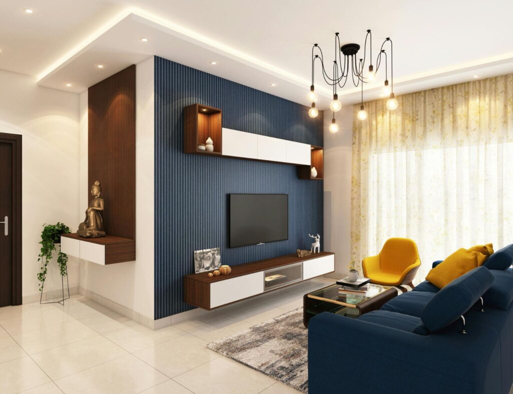 como decorar sala de estar moderna gastando pouco