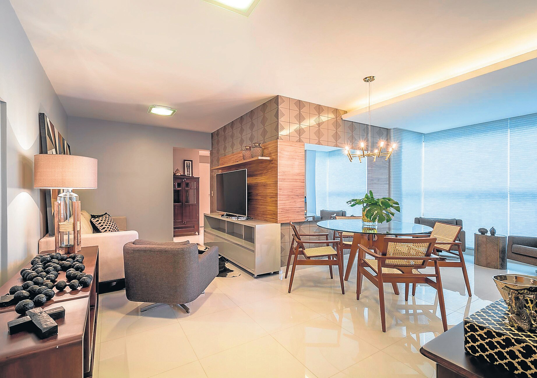 iluminacao ideal para sala de idosos