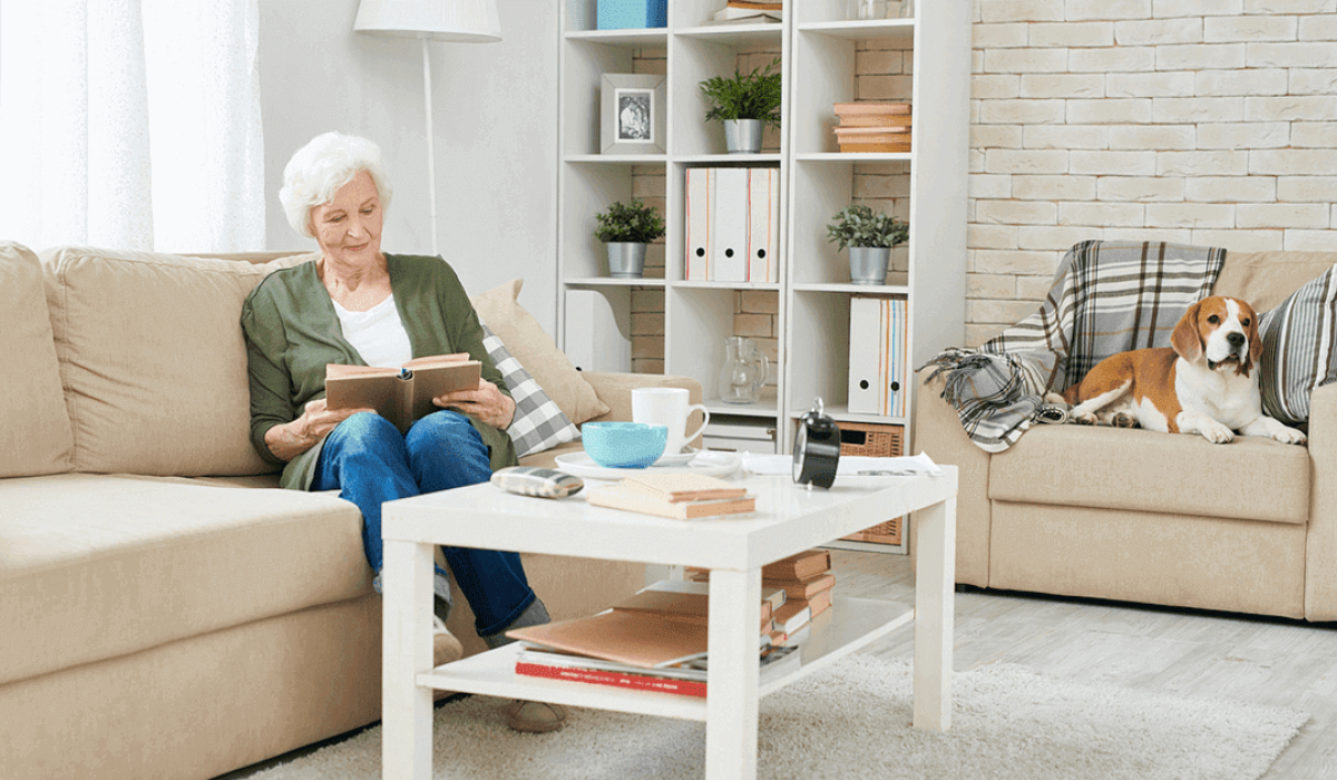 decoracao de sala de estar para idosos