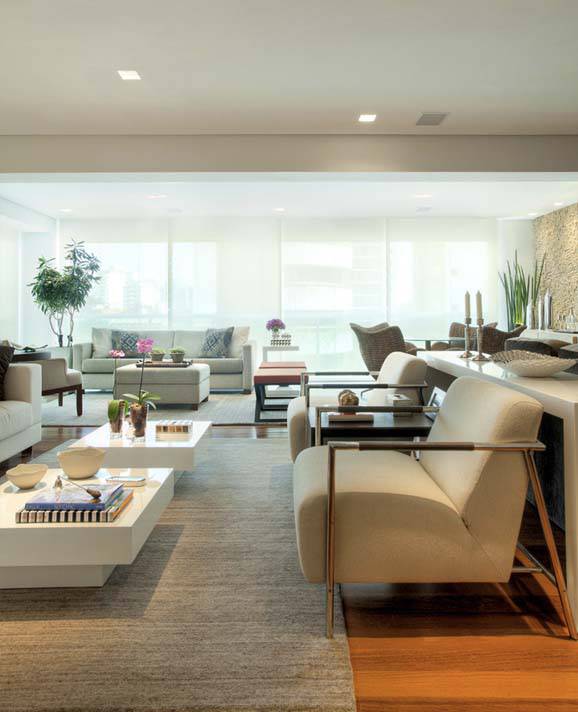 O Poder da Iluminação na Decoração de Salas Elegantes