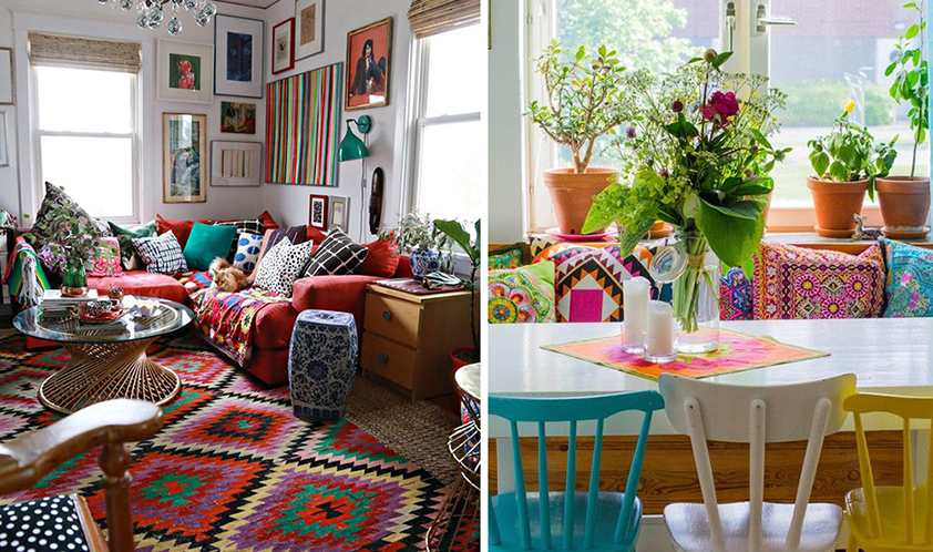 Paleta de Cores Boho: Vibrante ou Terrosa? Escolha a Sua!