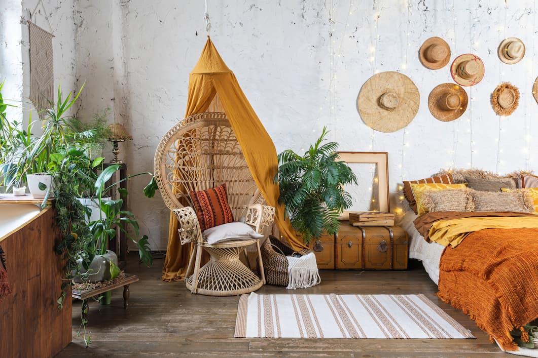 Guia Completo de Plantas para sua Sala Boho-Hippie