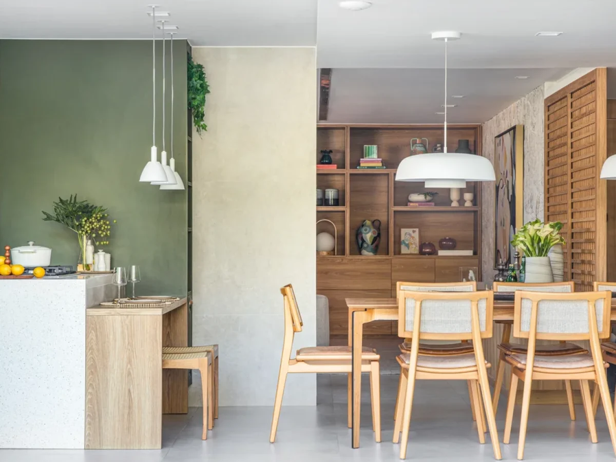 decoração de sala jantar