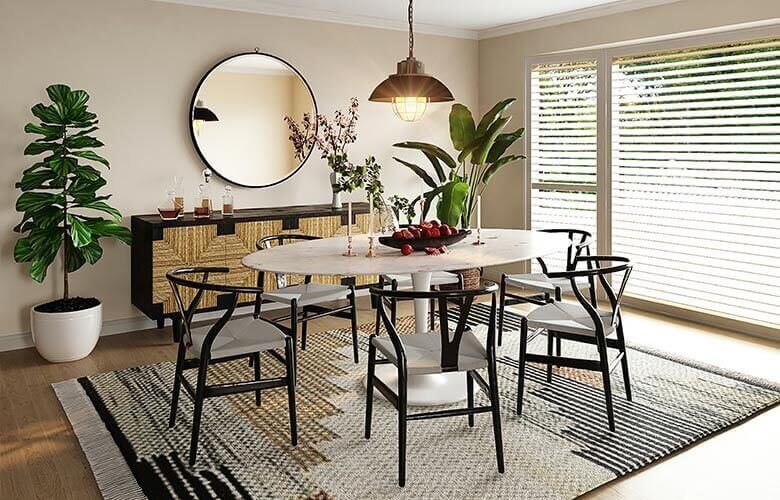 erros comuns decorar sala jantar pequena