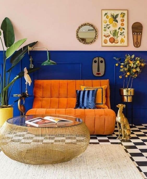Terracota e Laranja Queimado: A Elegância dos Tons Fechados na Decoração