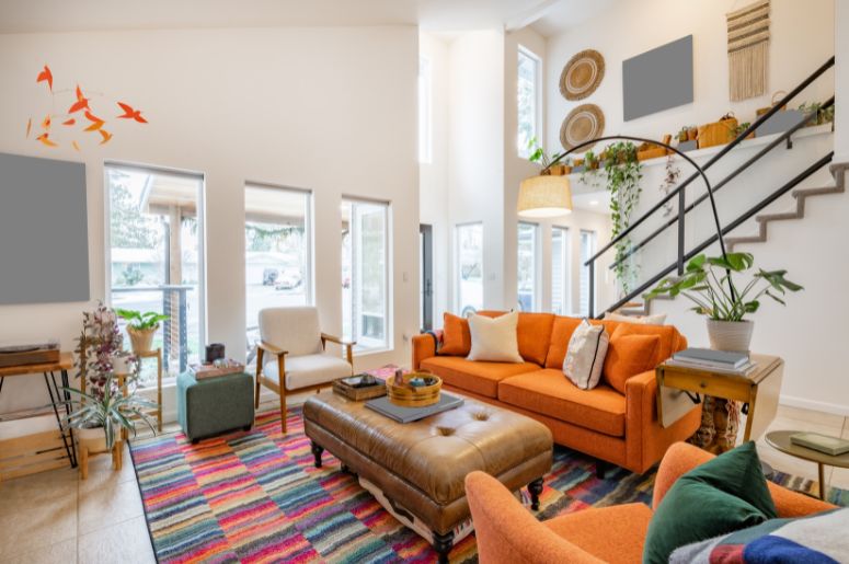 Terracota e Laranja Queimado: A Elegância dos Tons Fechados na Decoração