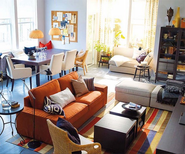 Guia Completo: Cores que Combinam Perfeitamente com Laranja na Decoração