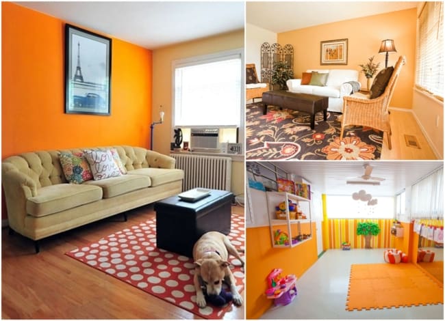 Sofá Laranja: Como Escolher e Harmonizar na Sua Sala de Estar