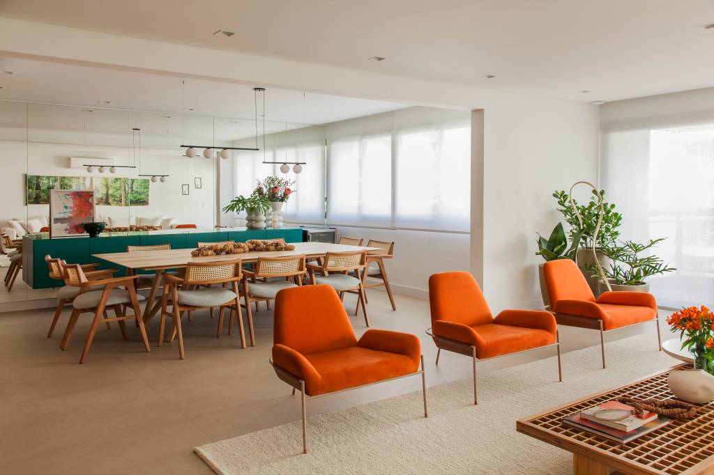 Papel de Parede Laranja: Dicas para Criar uma Parede de Destaque Vibrante