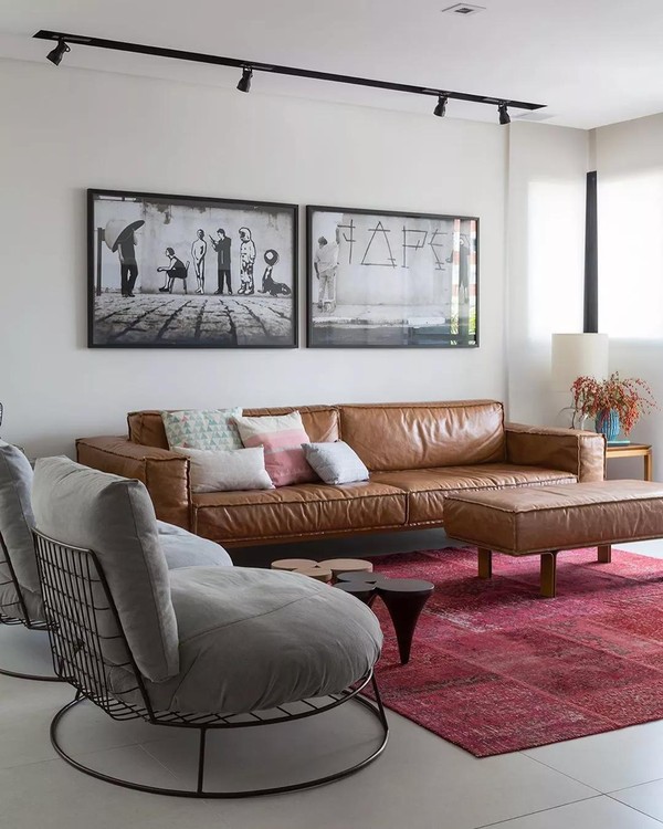 como escolher a paleta de cores para uma sala linda